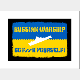 russian warship go fuck yourself! Posters and Art